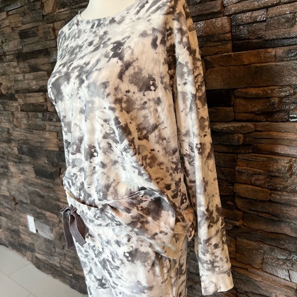 Gray Tie-Dye Women's Jumpsuit - Picture 4 of 10